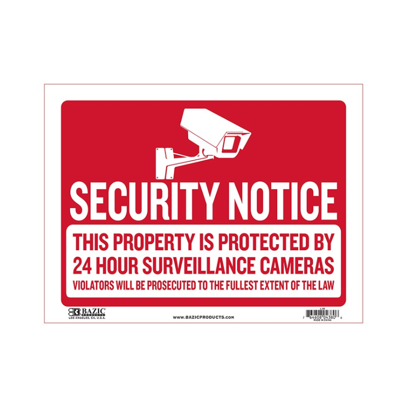 Security Notice Entry BAZIC 12