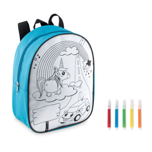 Backsketchy 8" Colouring Backpack