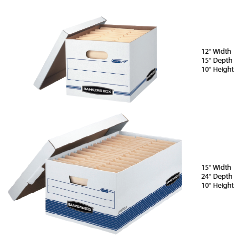 Fellowes Storage Bankers Box with Cover