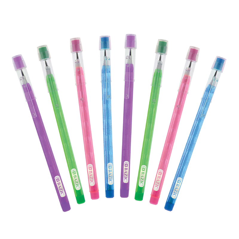 BAZIC Dazzle Multi-Point Pencil (8/Pack)