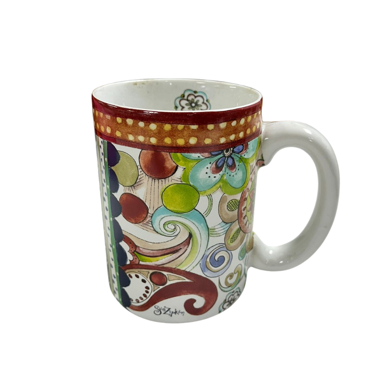 Carson Home Accents Sunny Meadow Mug