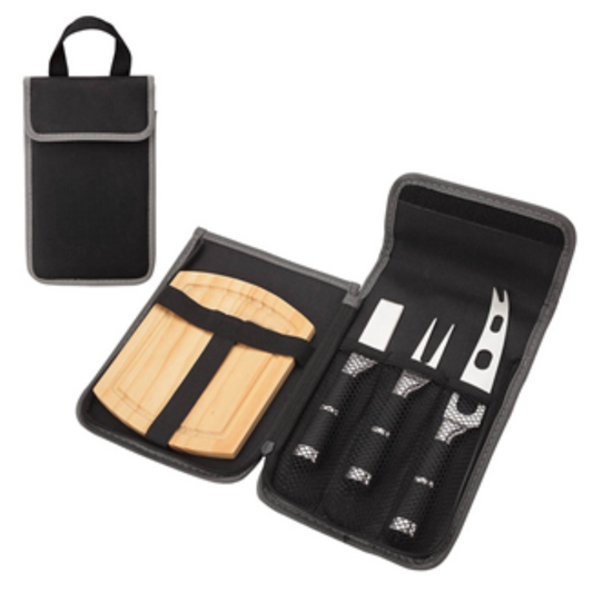 Cheese 4pc Set With Case