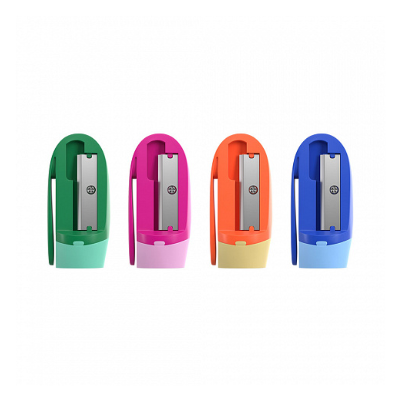 Erich Krause Joy Plastic Sharpener (3/Pack)