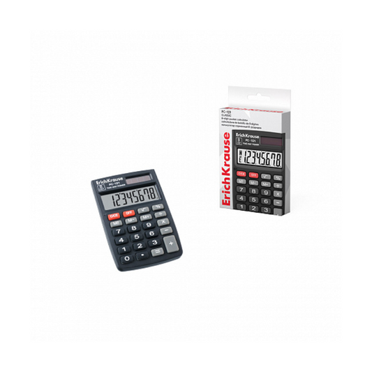 Erich Krause PC-101 8-Digit Pocket Calculator