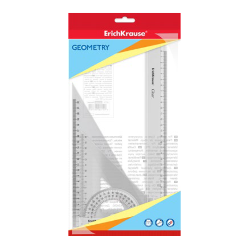 Erich Krause Large 4pc Geometry Set