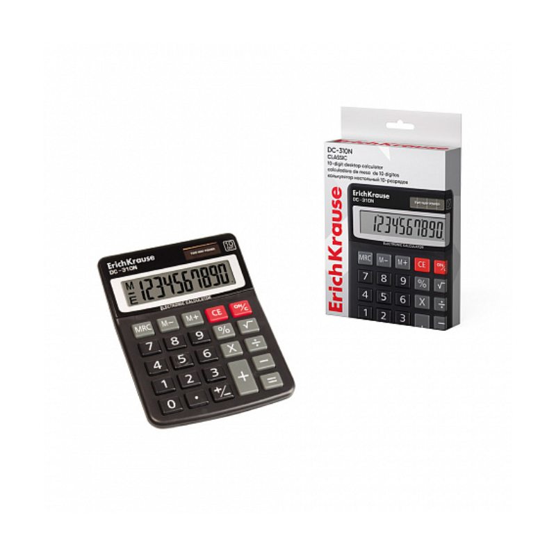 Erich Krause DC-310N 10-Digit Calculator