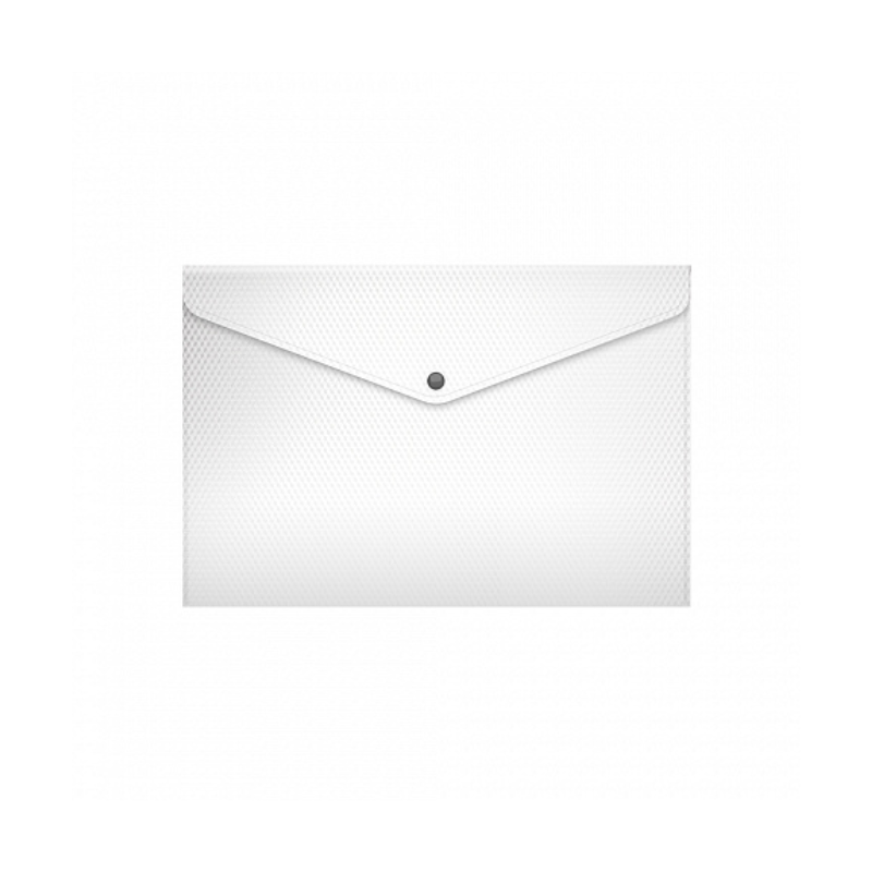 Erich Krause Diamond Classic A4 Envelope Folder - White