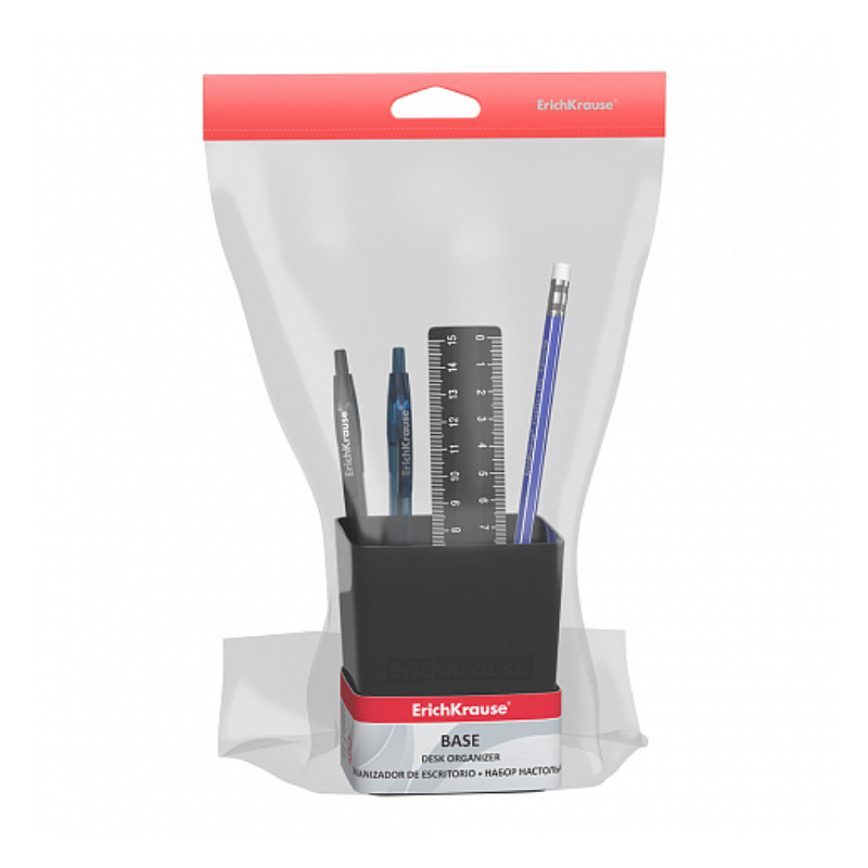 Erich Krause Base Pen Holder Set - Black