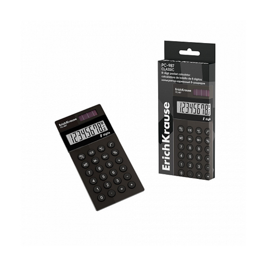 Erich Krause PC-987 Pocket 8-Digit Calculator