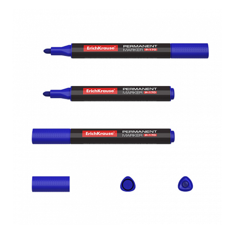 Erich Krause P-170 Permanent Marker - Blue