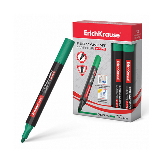 Erich Krause P-170 Permanent Marker - Green