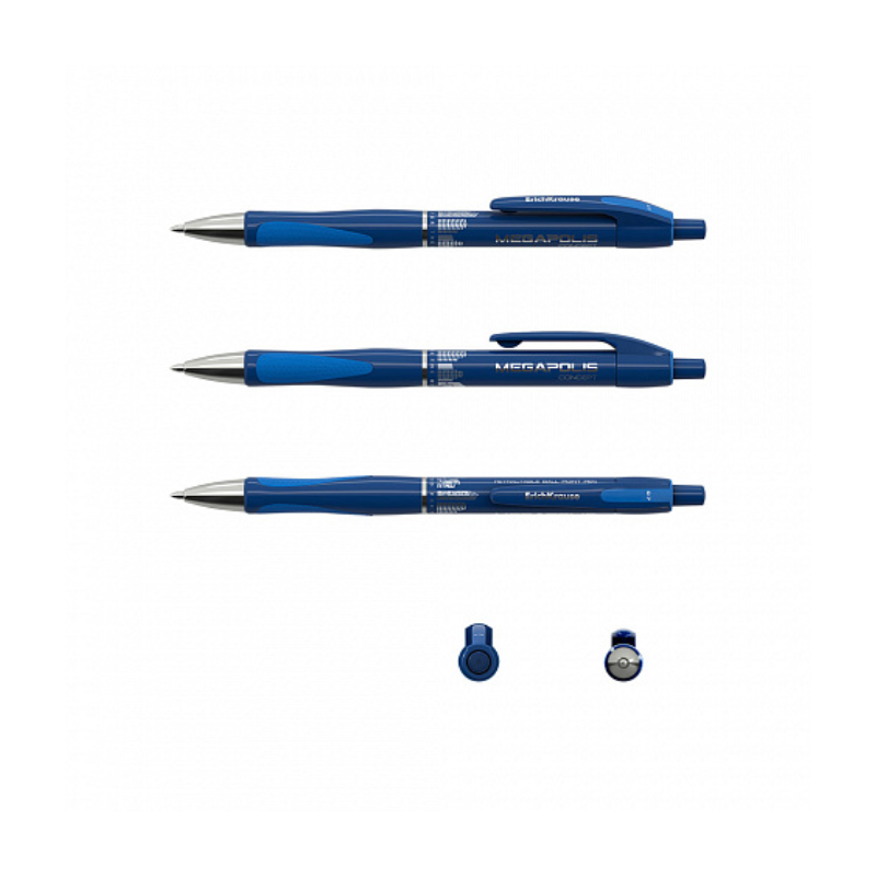 Erich Krause Megapolic 0.7mm Retractable Ballpoint Pen