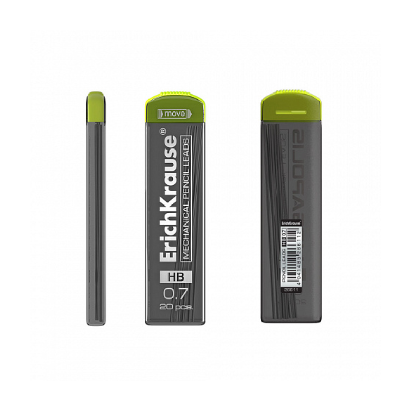 Erich Krause Megapolis 20pc 0.7mm Mechanical Pencil Lead