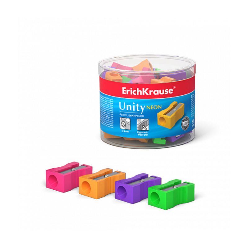 Erich Krause Unity Neon Plastic Sharpener