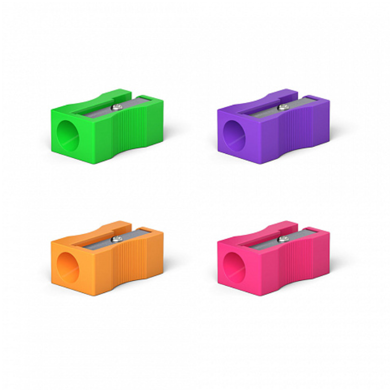 Erich Krause Unity Neon Plastic Sharpener