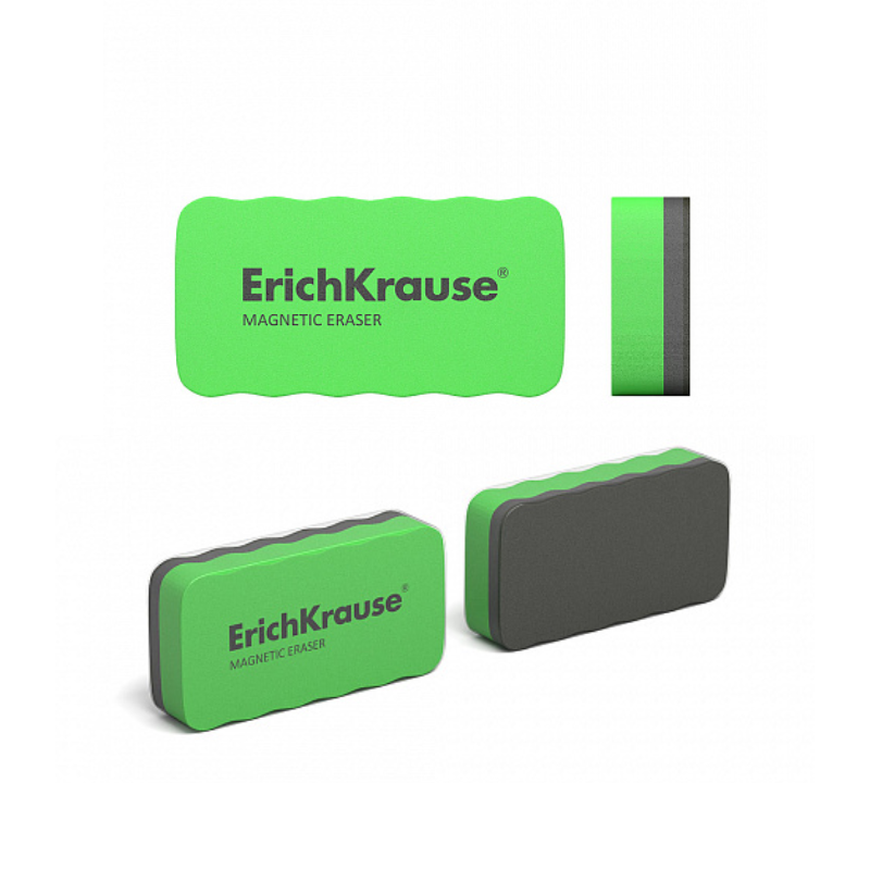Erich Krause Magnetic Whiteboard Eraser - Assorted