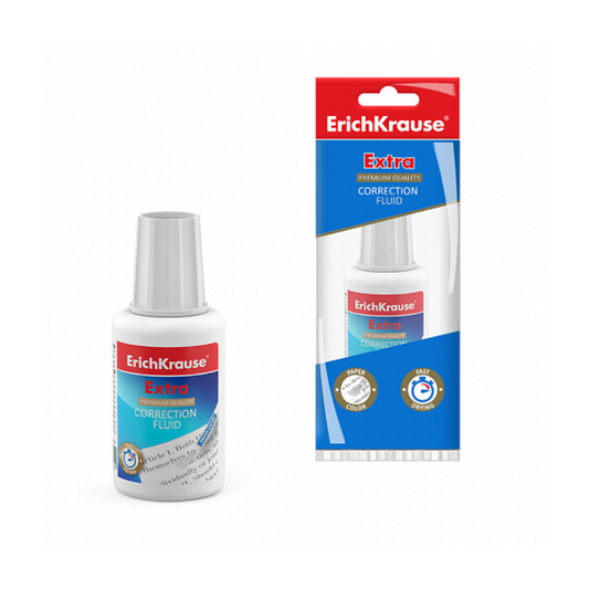 Erich Krause 20g Correction Fluid with Brush