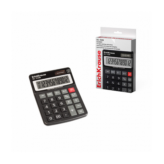 Erich Krause DC-312N 12-Digit Calculator