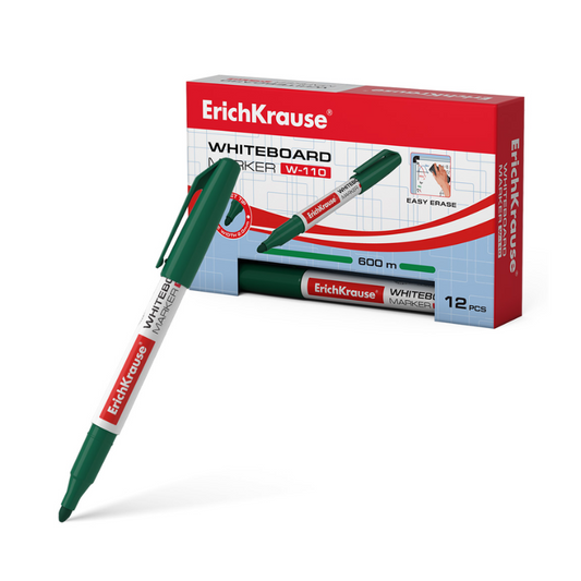 Erich Krause W-110 Whiteboard Marker - Green
