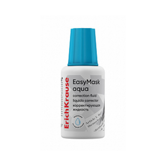 Erich Krause 20g EasyMask Aqua Correction Fluid with Brush