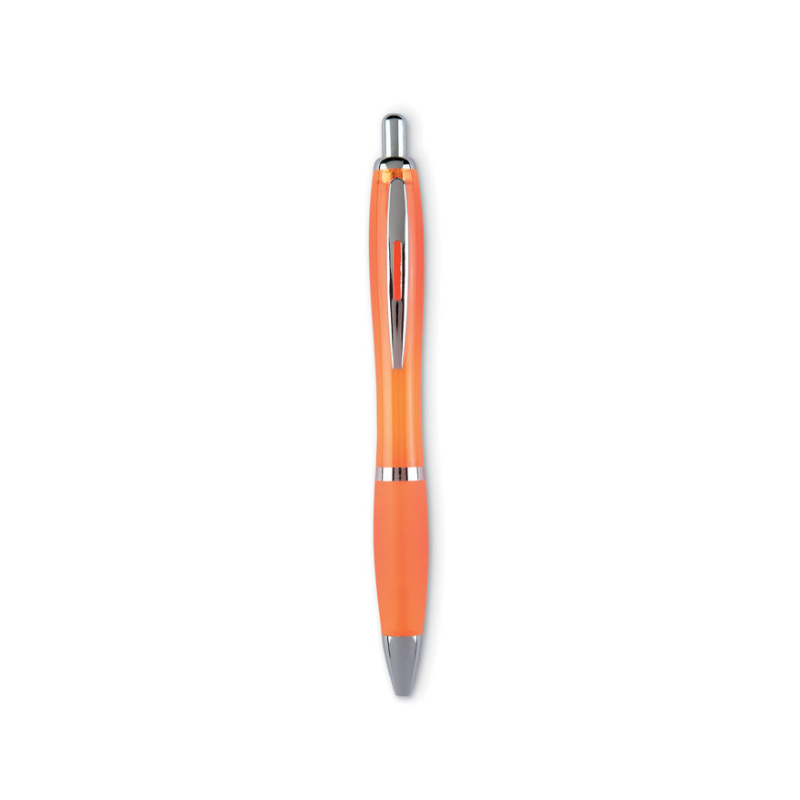 Riocolour Retractable Black Ink Pen
