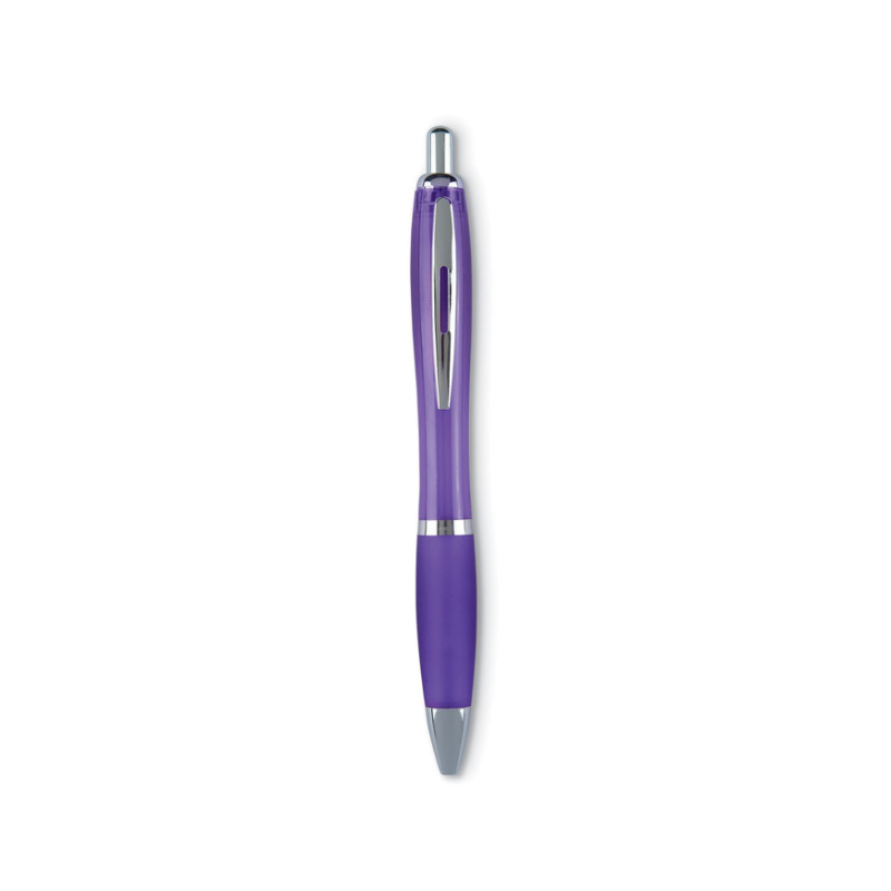 Riocolour Retractable Black Ink Pen
