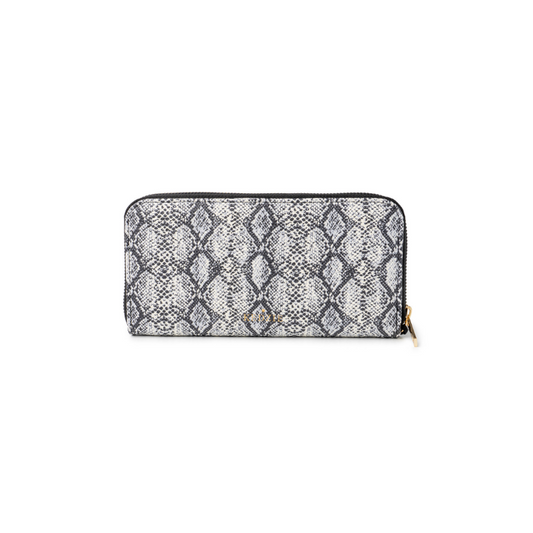 Kedzie Patterned Eclipse Zip-Around Clutch