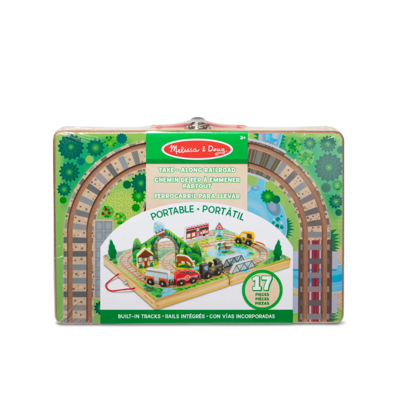 Melissa & Doug - Take-Along Railroad