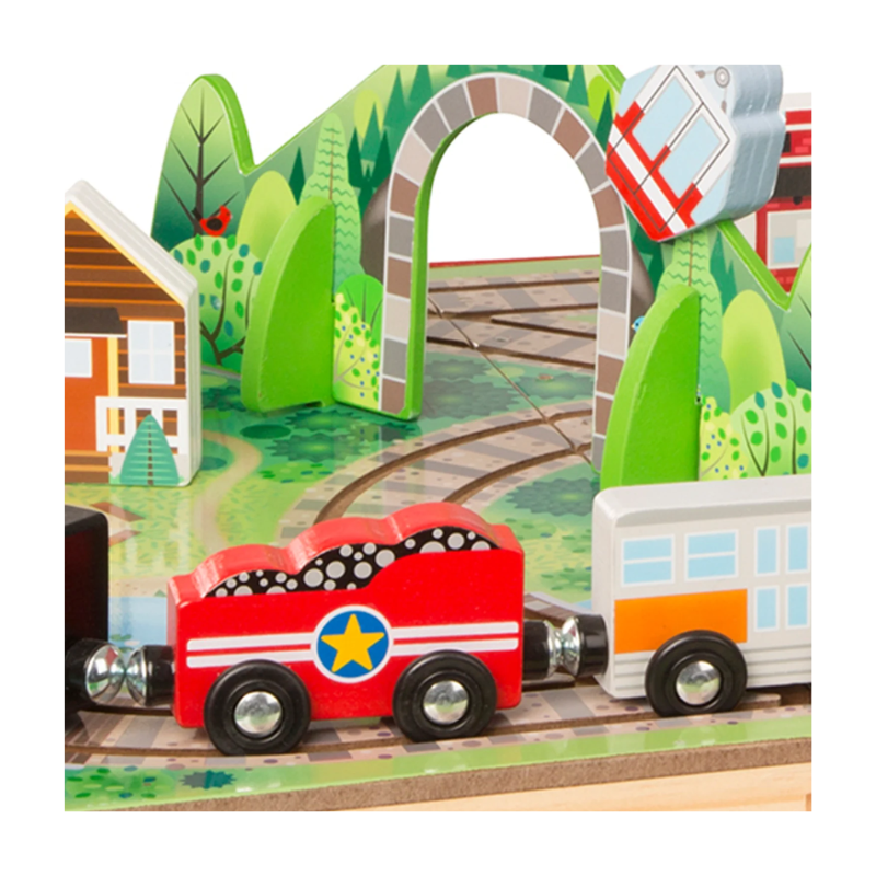 Melissa & Doug - Take-Along Railroad