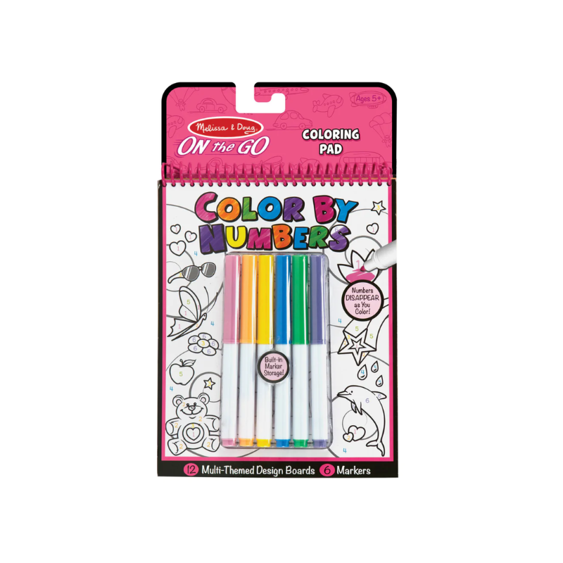 Melissa & Doug - On the Go Colour by Numbers Pad