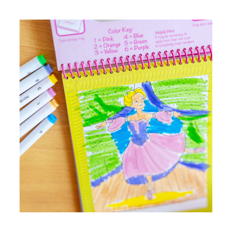 Melissa & Doug - On the Go Colour by Numbers Pad