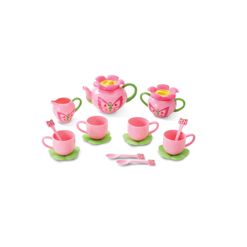 Melissa & Doug - Bella Butterfly Pretend Play Tea Set