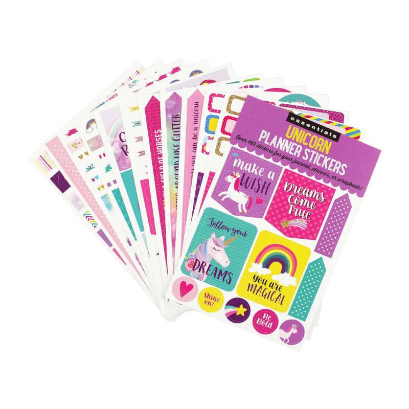 Peter Pauper Essentials Unicorn Planner Stickers