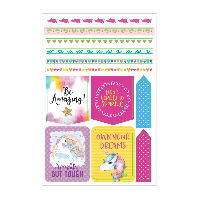 Peter Pauper Essentials Unicorn Planner Stickers