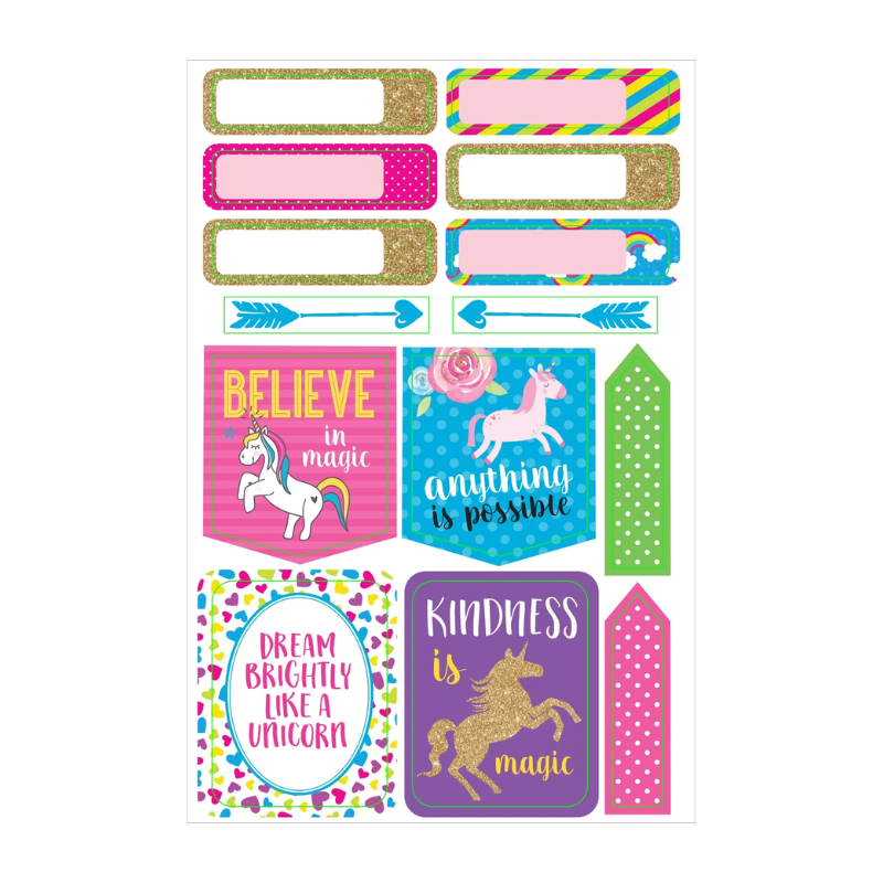 Peter Pauper Essentials Unicorn Planner Stickers