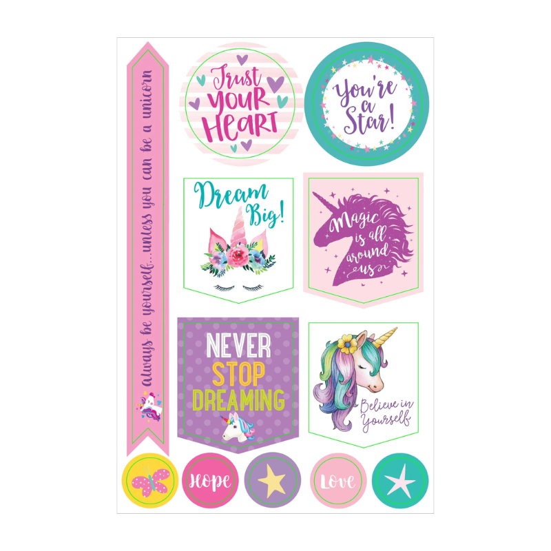 Peter Pauper Essentials Unicorn Planner Stickers