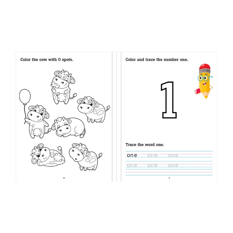 Peter Pauper Preschool Math Workbook