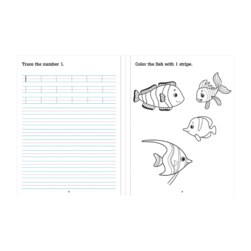 Peter Pauper Preschool Math Workbook