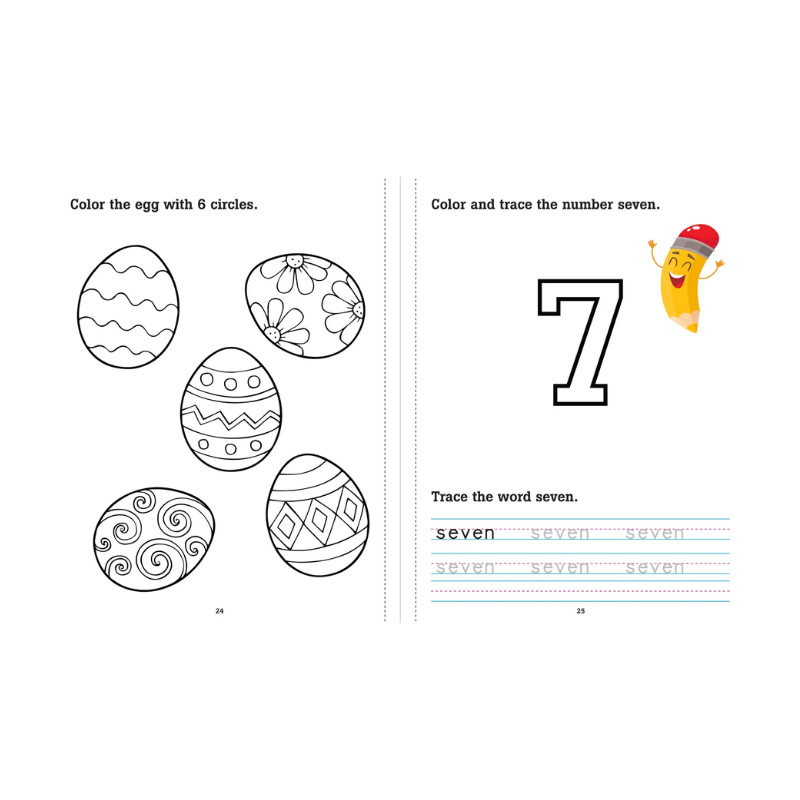 Peter Pauper Preschool Math Workbook