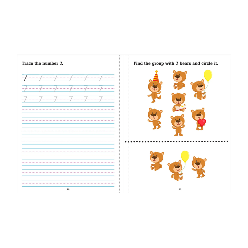 Peter Pauper Preschool Math Workbook