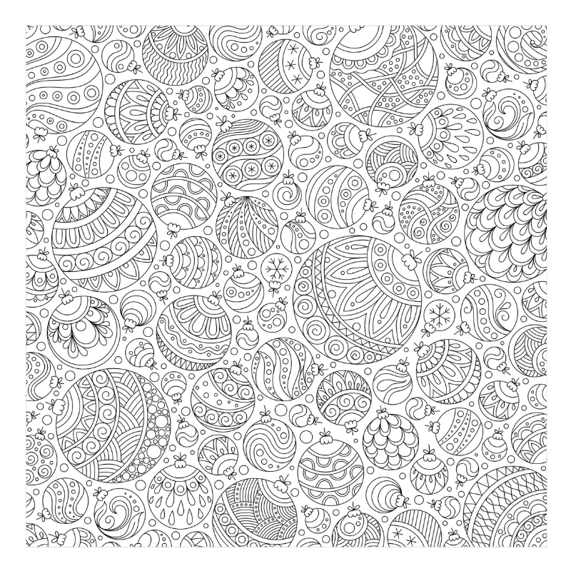 Peter Pauper Home for Christmas Colouring Book