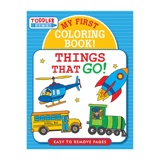 Peter Pauper My First Colouring Book - Things That Go