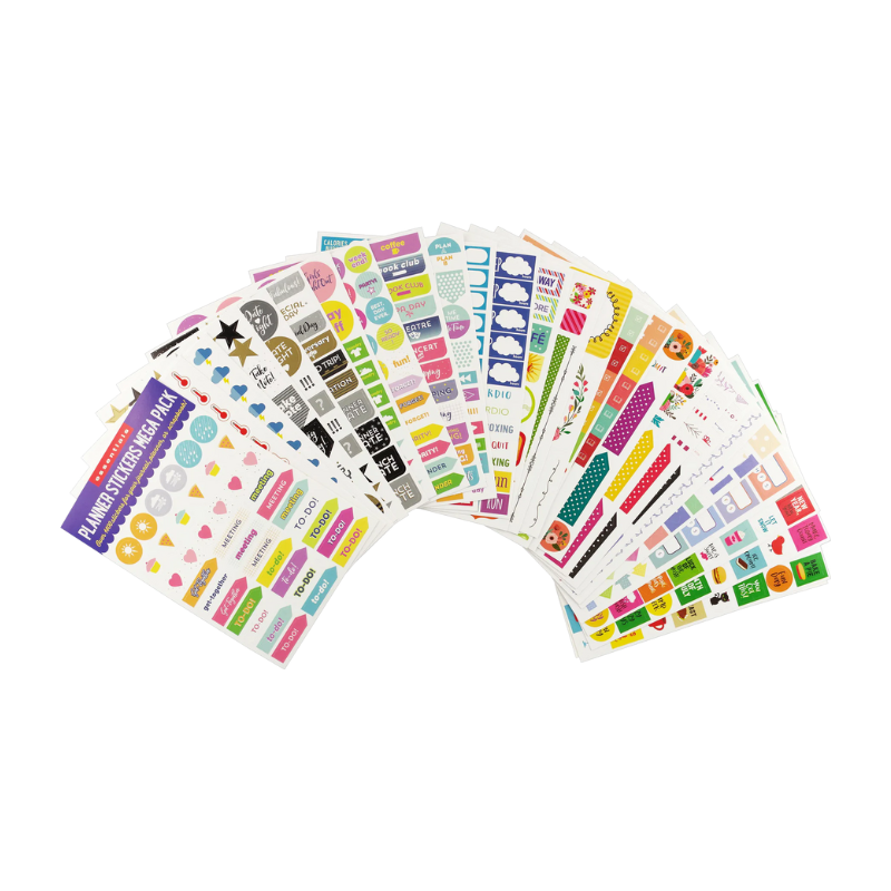 Peter Pauper Essentials Planner Stickers Mega Pack