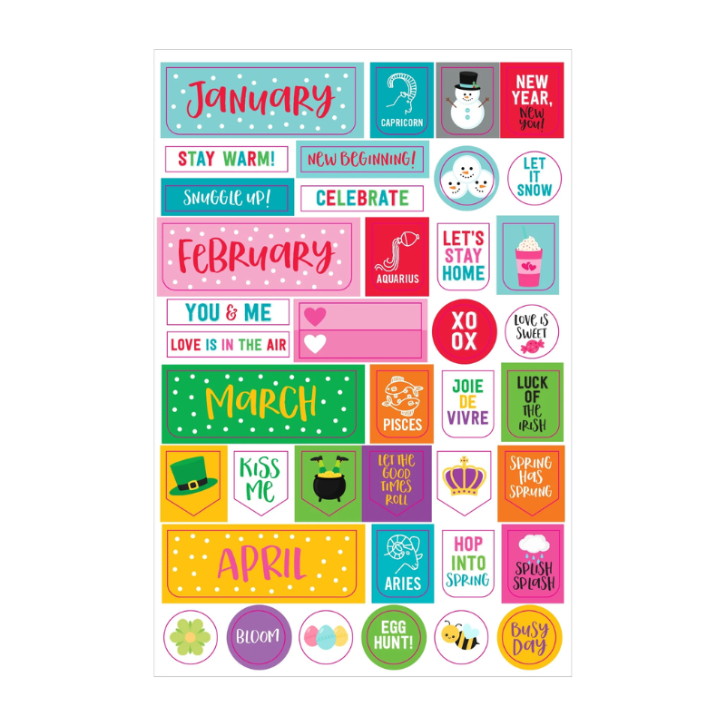 Peter Pauper Essentials Planner Stickers Mega Pack