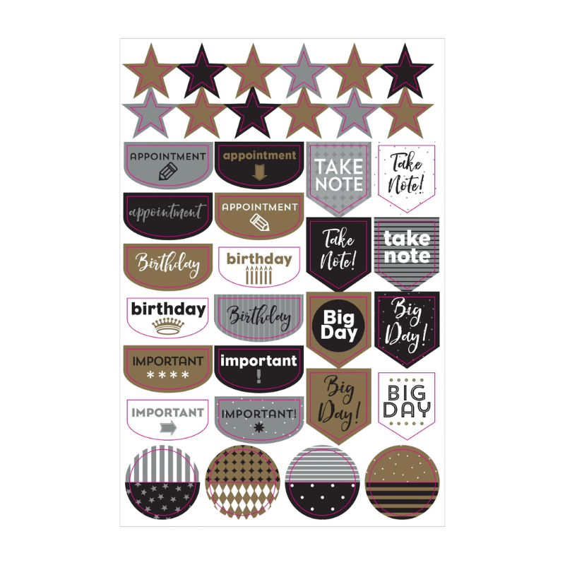 Peter Pauper Essentials Planner Stickers Mega Pack