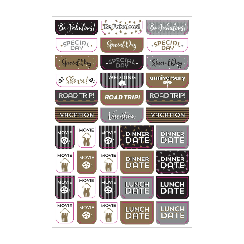 Peter Pauper Essentials Planner Stickers Mega Pack