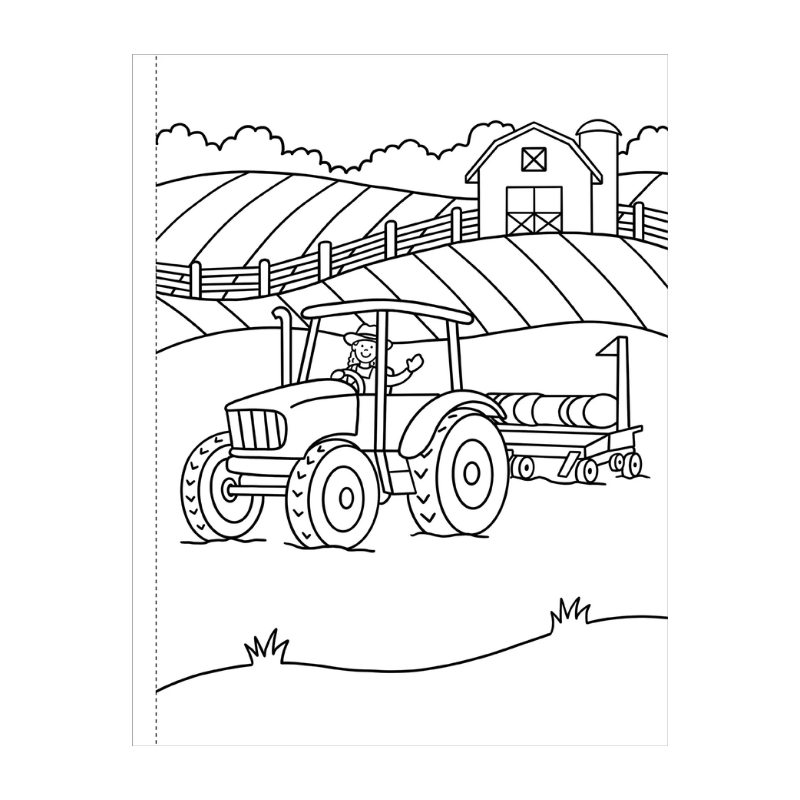 Peter Pauper My First Colouring Book - On the Farm