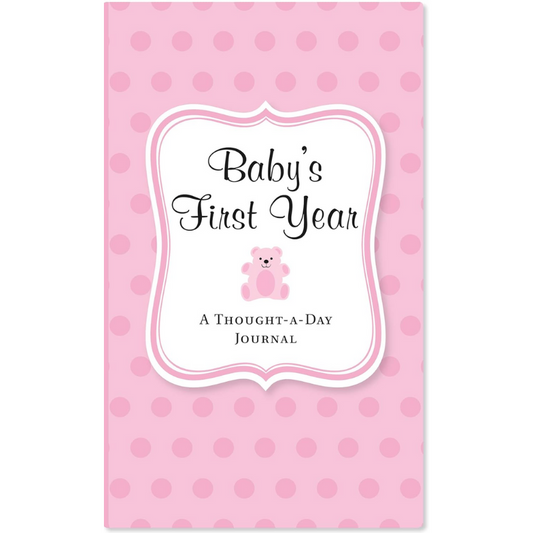 Peter Pauper Pink Baby's Book: 1st Year