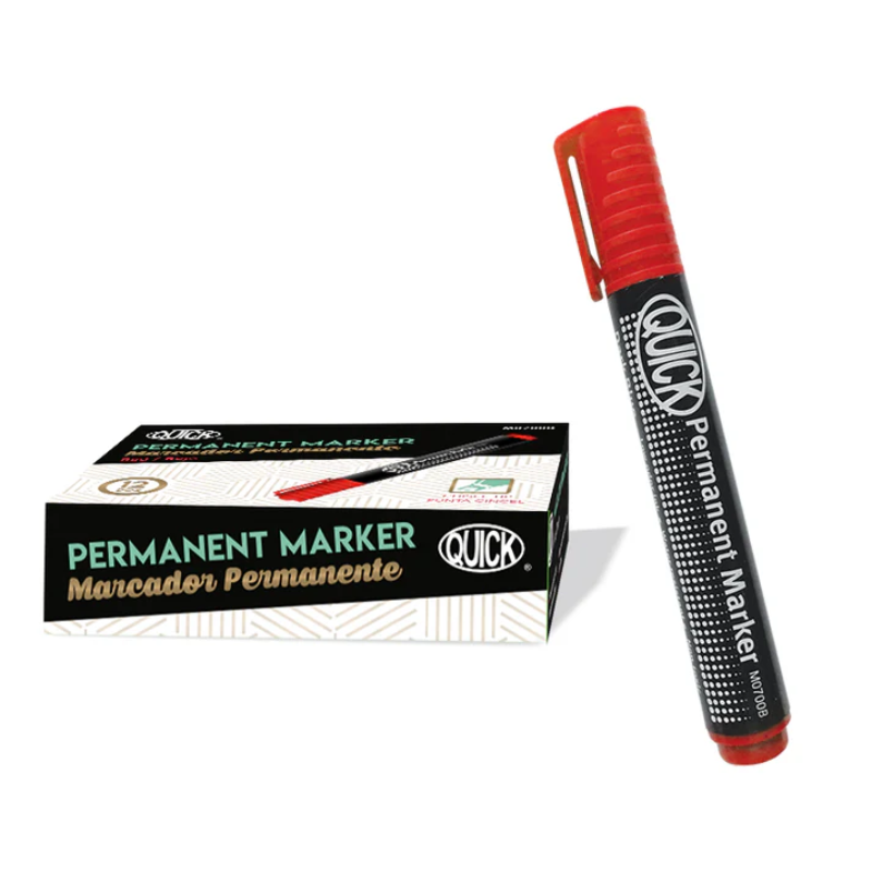 Quick Chisel Tip Permanent Marker