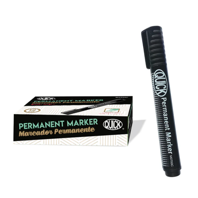 Quick Chisel Tip Permanent Marker